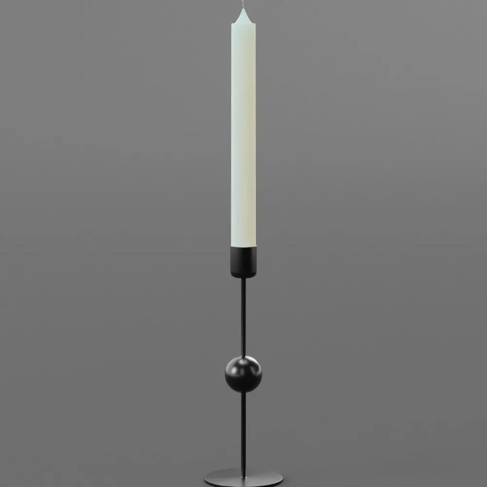 Candle With Candle Holder