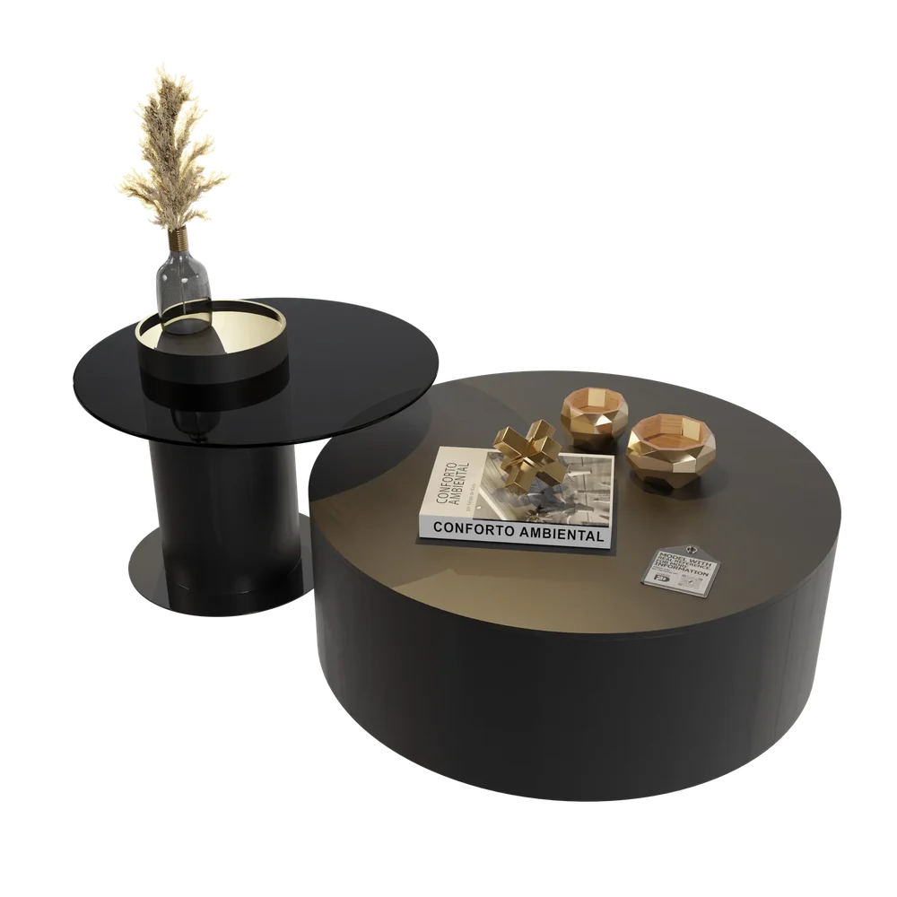 Modern Wood Round Table