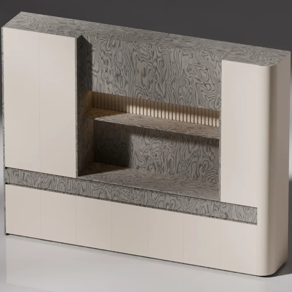 Built-In Full Height Cabinet