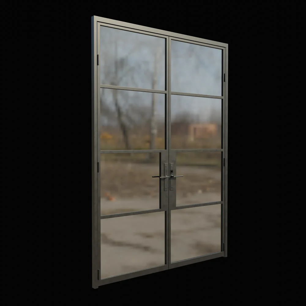 Door Glass Metal