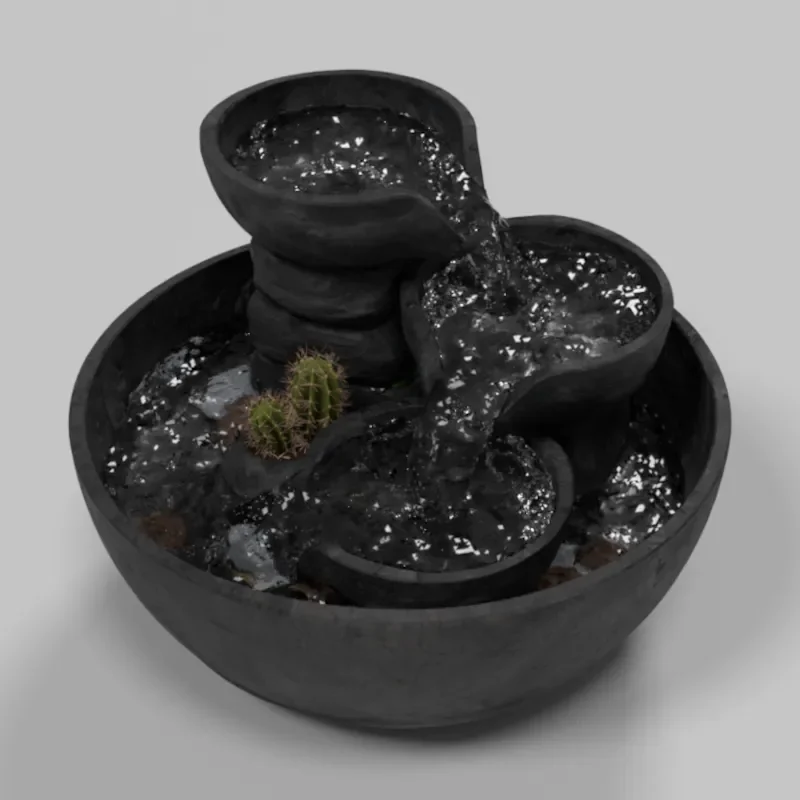 Indoor Fountain, Round