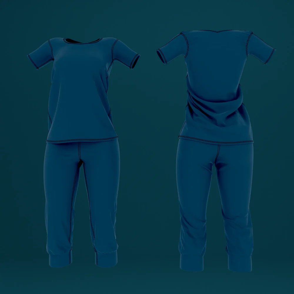 T-Shirt & Shorts Clothing Set