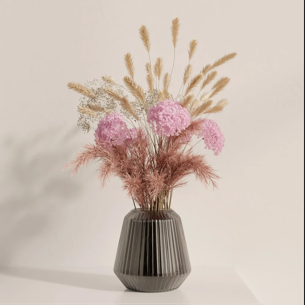 Blush Pampas Floral Arrangement