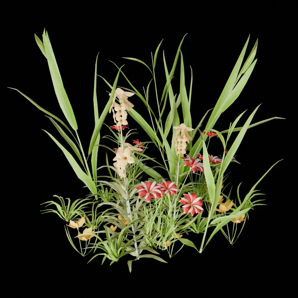 Realistic Outdoor Plants