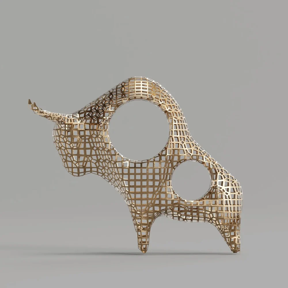 Bull Sculpture