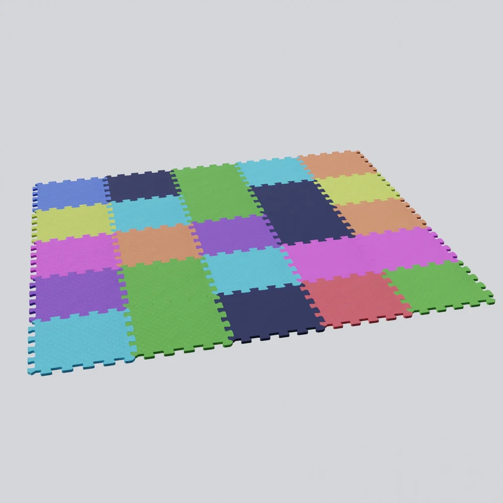 Customizable Kids Mat (Geo Nodes)