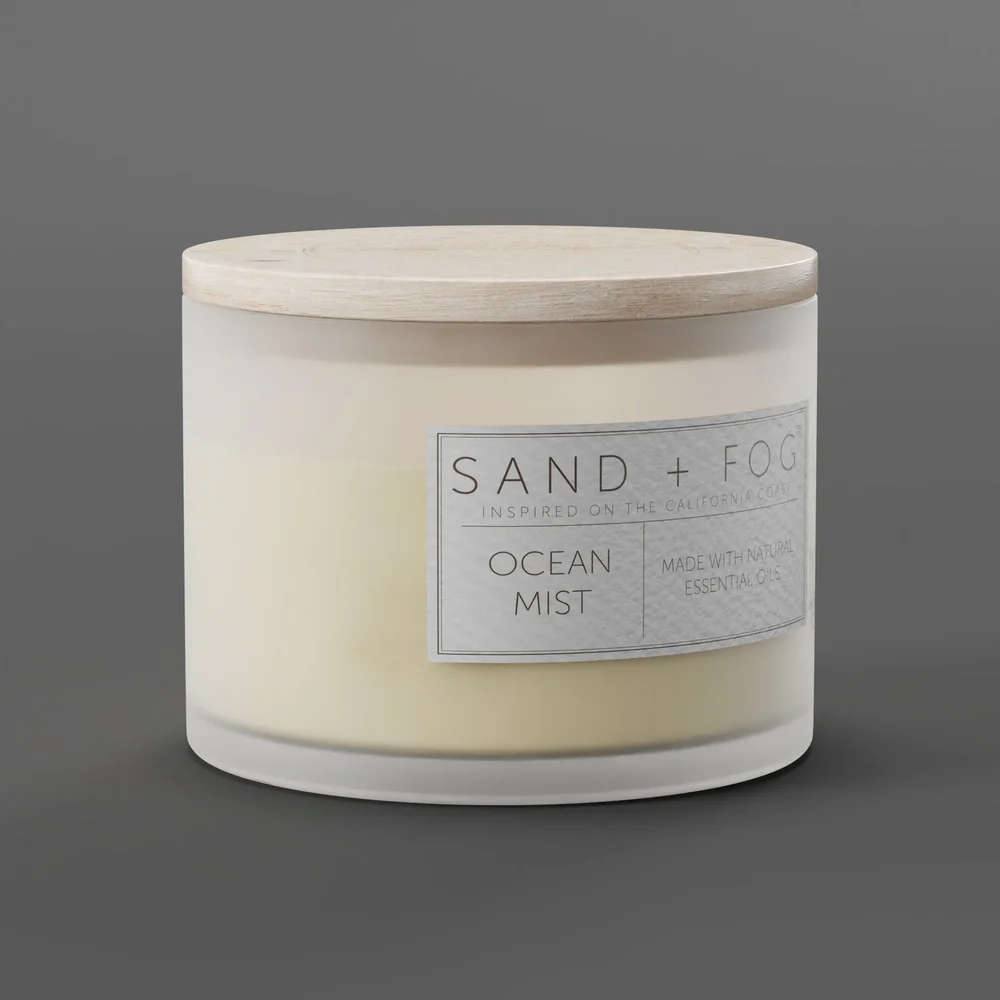 Sand And Fog Candle - Ocean Mist