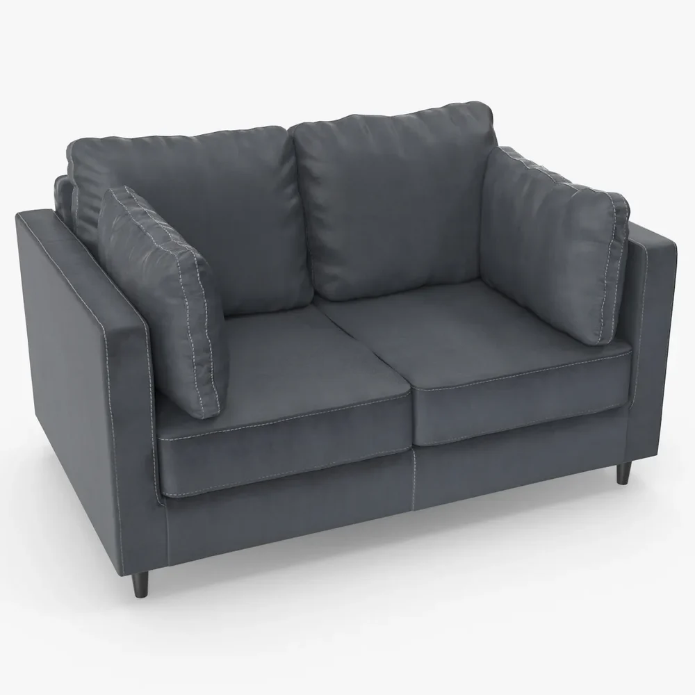 Grey Loveseat