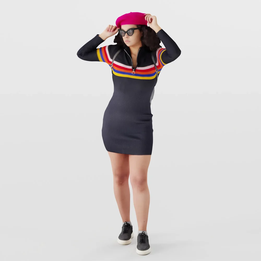 Retro Style Girl