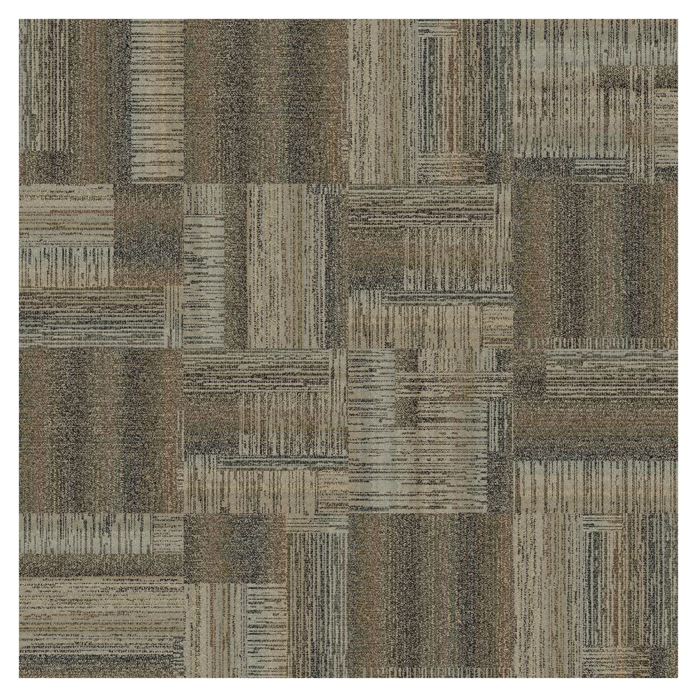 Over The Edge Cerulean Carpet Tile