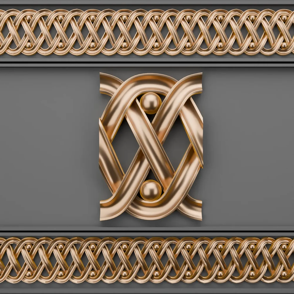 Mk Trim Ornament Vol6 26