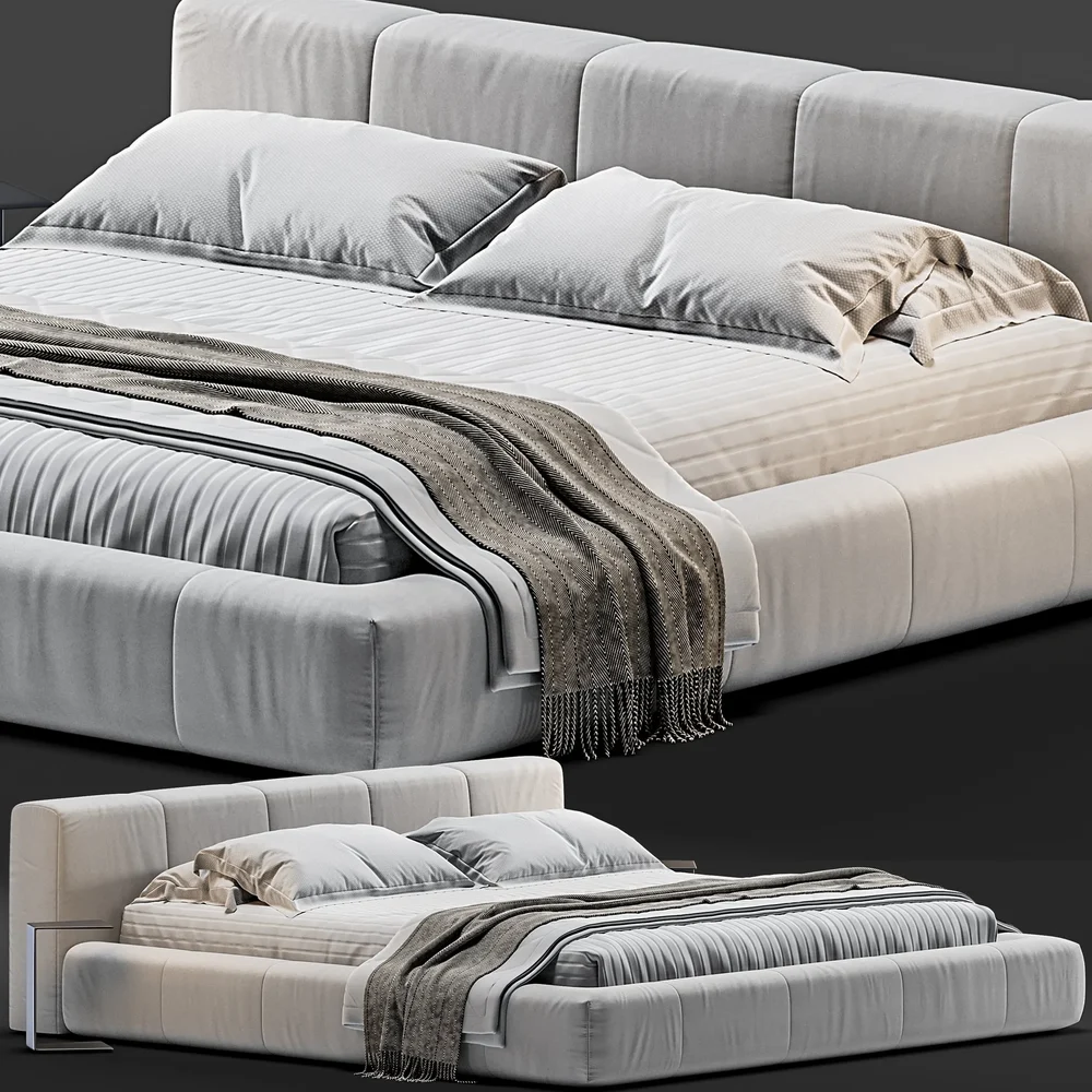 Bed Saba Italia Pixel