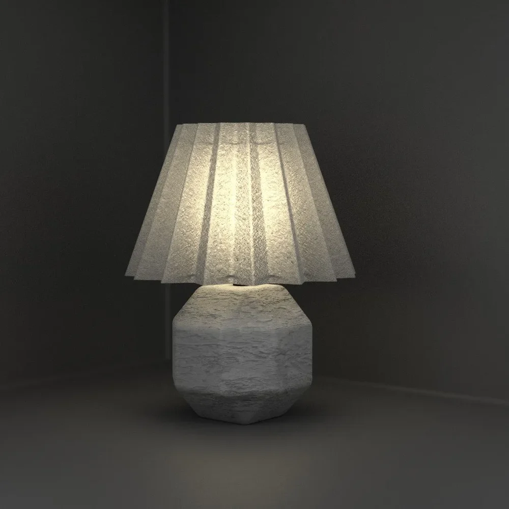 Concrete Base Bed Side Night Stand