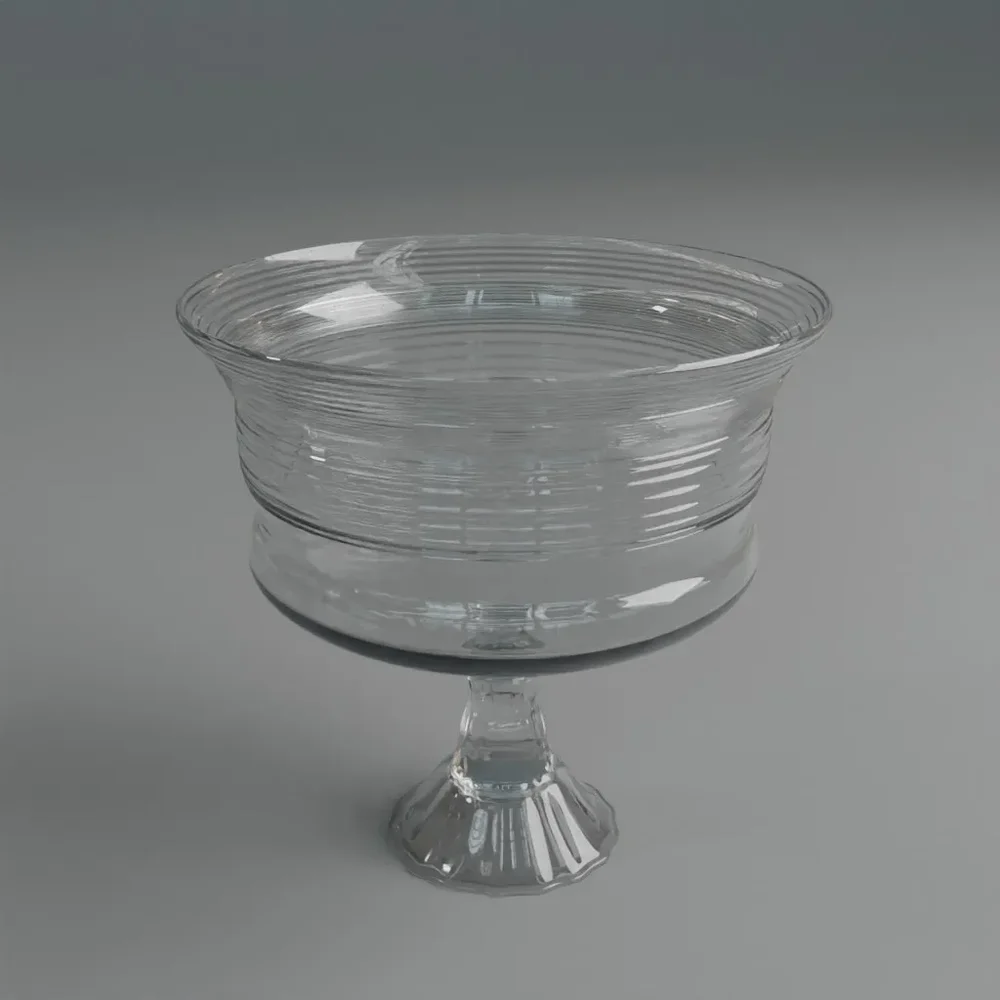 Real Glass Dish