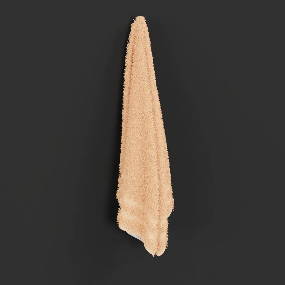 Bath Towel Hanged