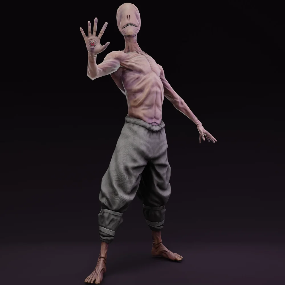 Eyeless Oracle Red-Rigged