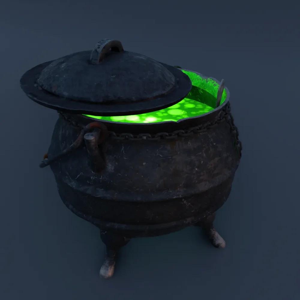 Halloween Witch Couldron