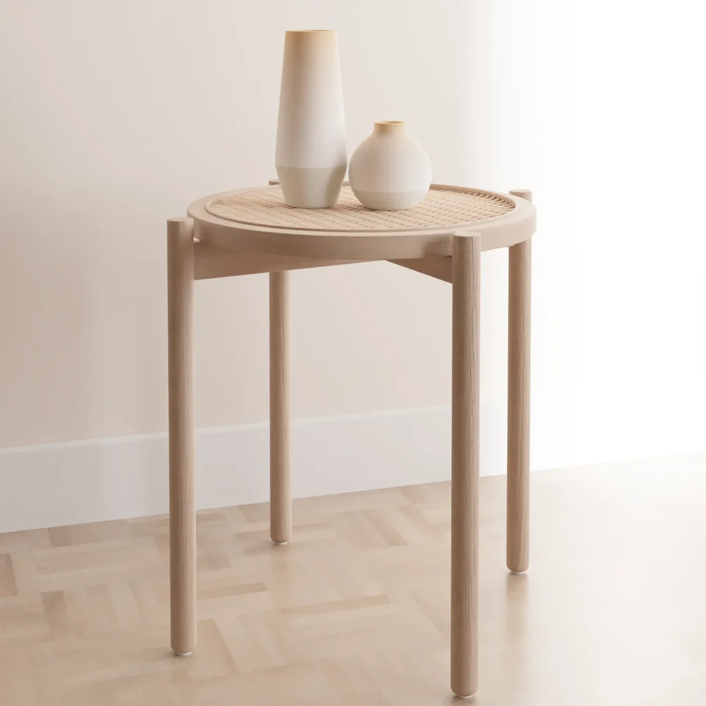 Side Table With Vase