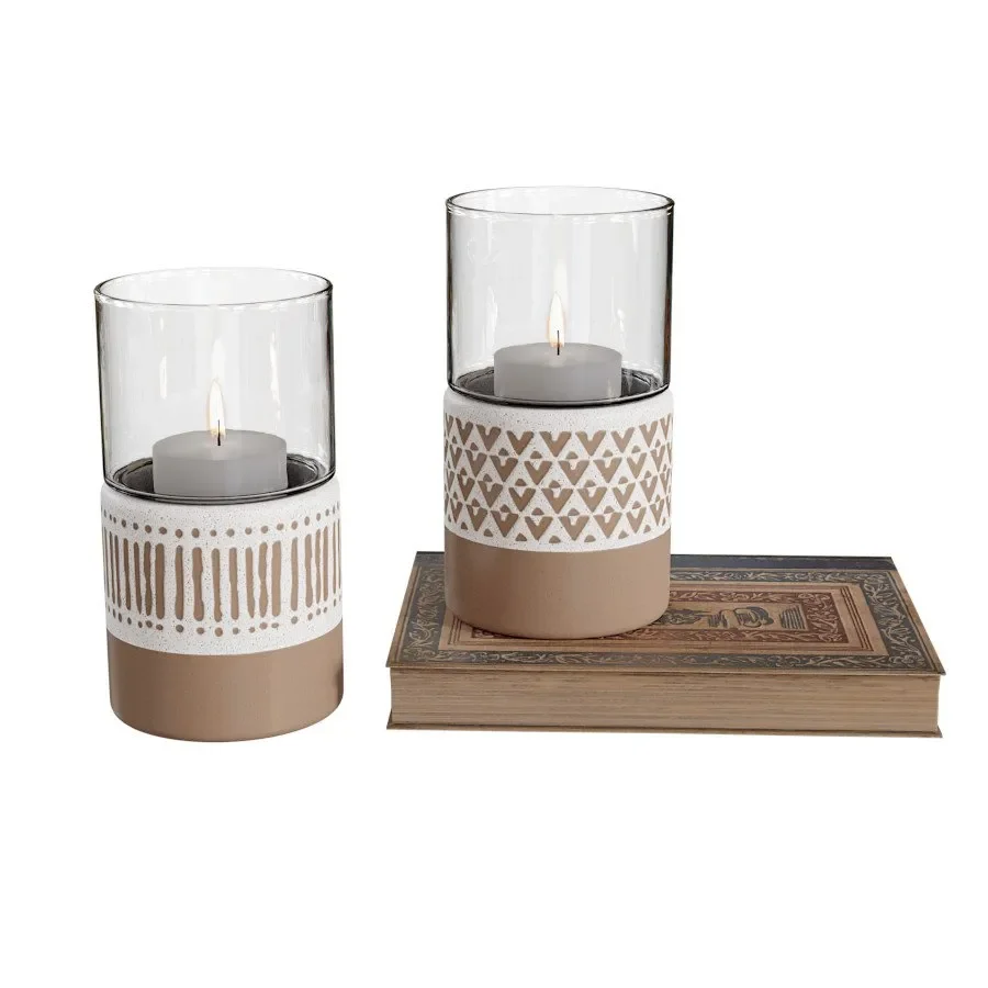 Ornate Vase Candles