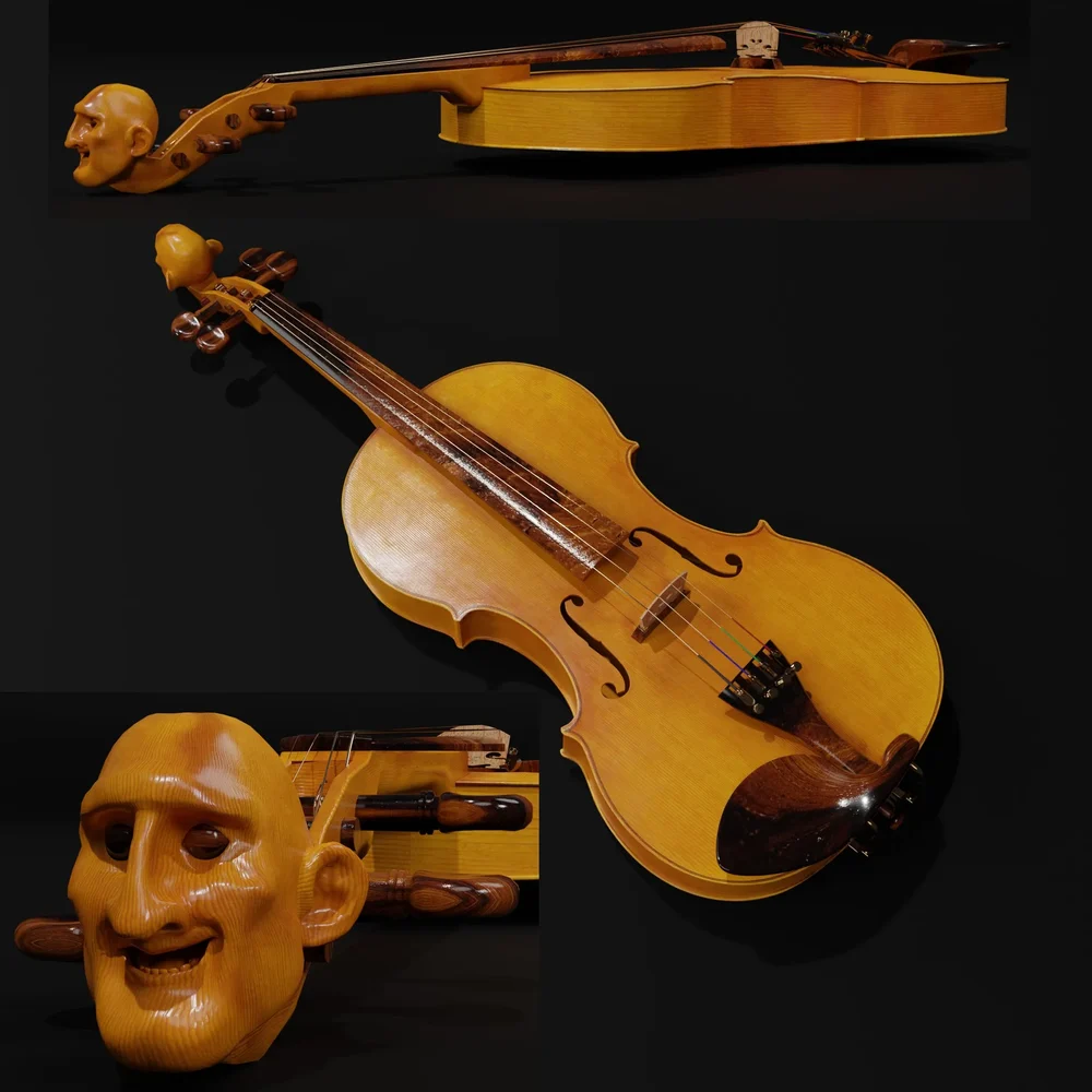 The Cheerful Bertram Violin.