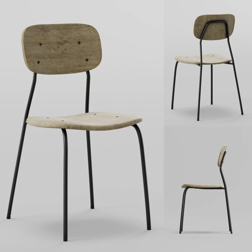 Simple Wooden Chair