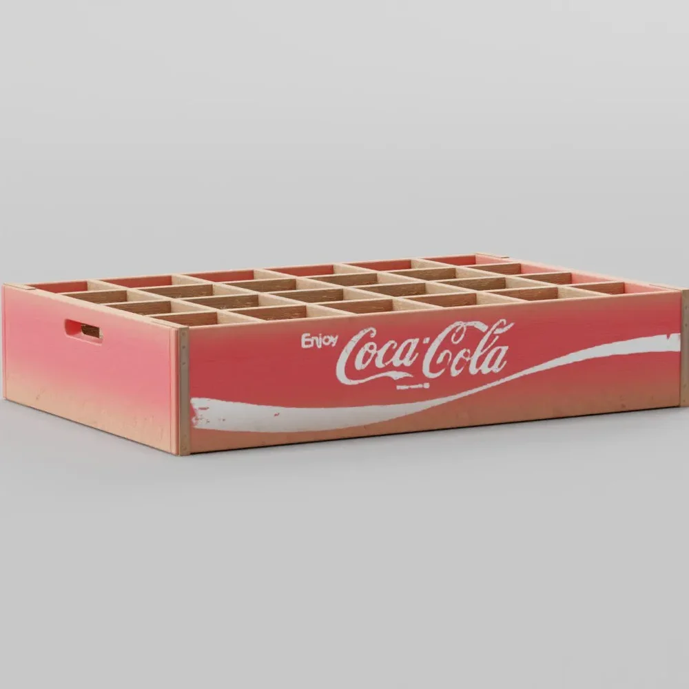 Old Coca Cola Wooden Bottle Crates