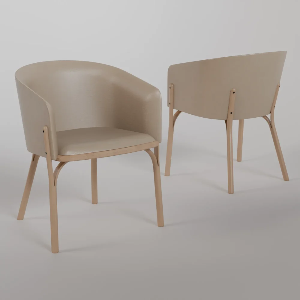 Split Armchair B0