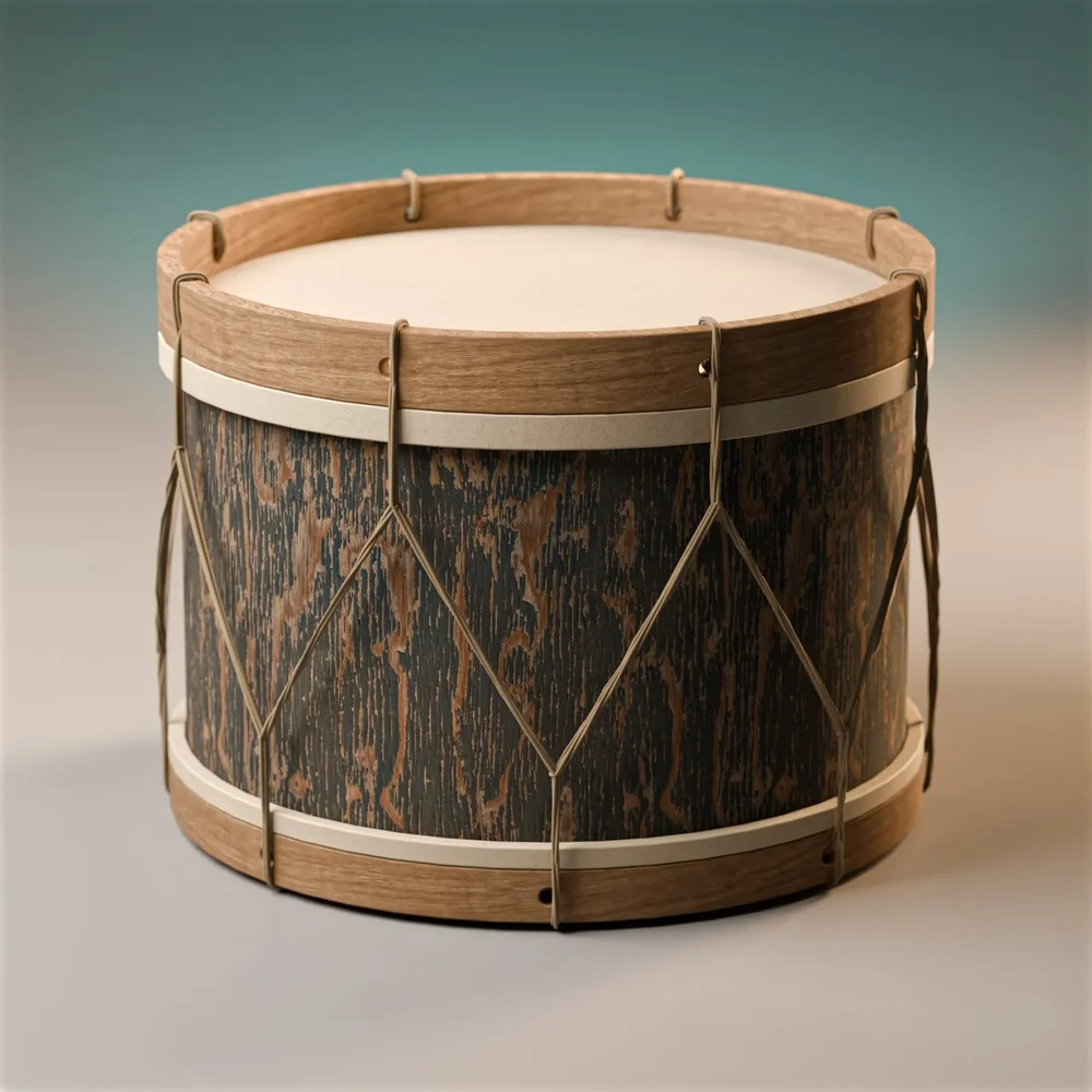 Alfaia - Candomblé Drum - Wooden Drum