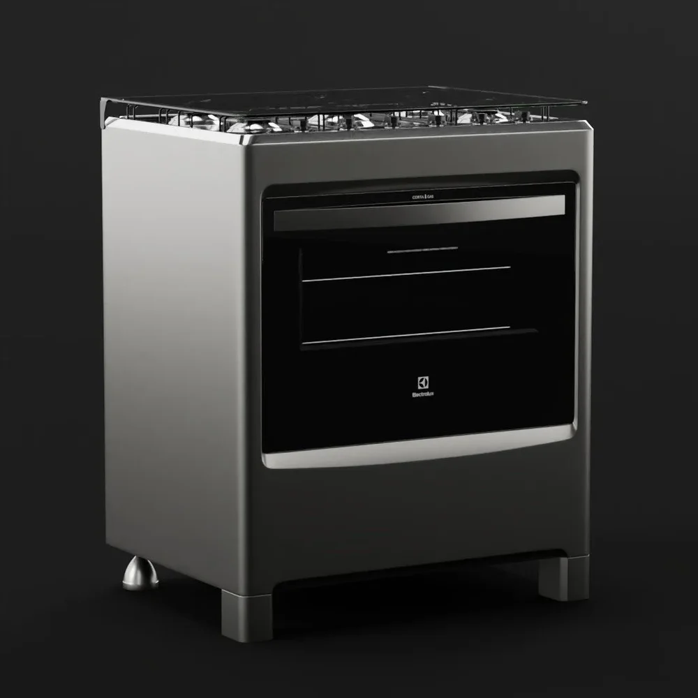 Silver Stove Electrolux