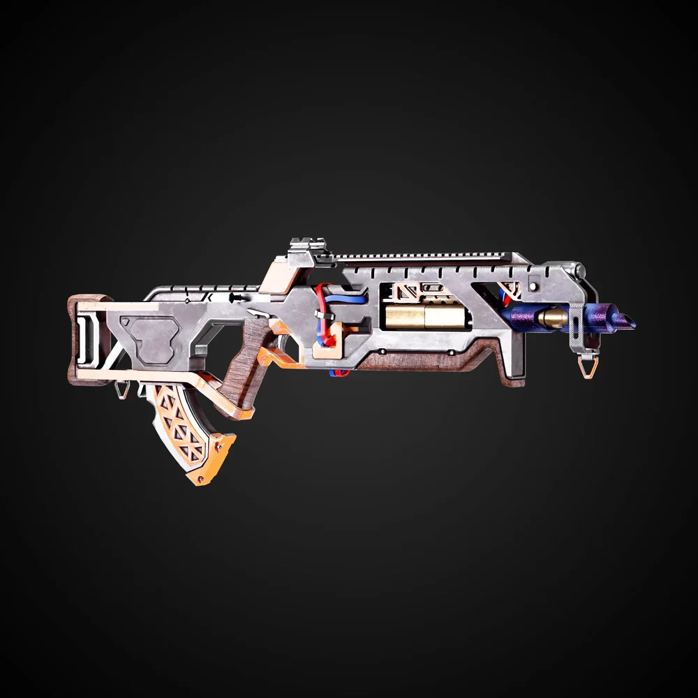 Sci-Fi Game-Ready Melee + 4k Textures | Blenderkit Series