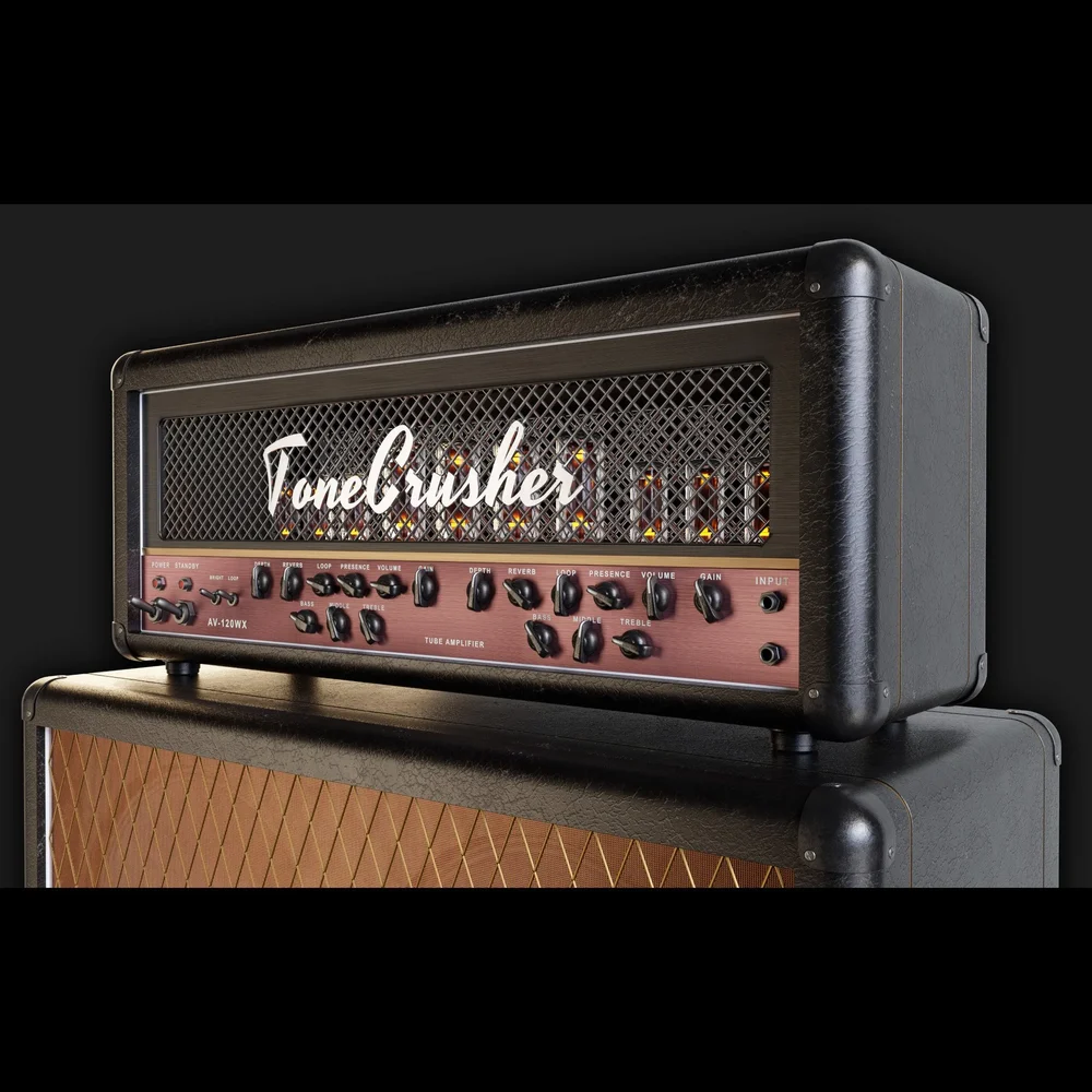 Guitar Stack Amplifier - 120w Uk Style