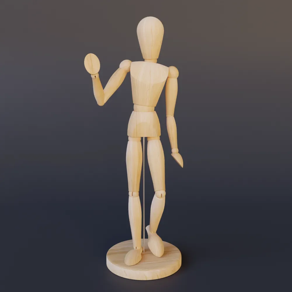 Wooden Mannequin