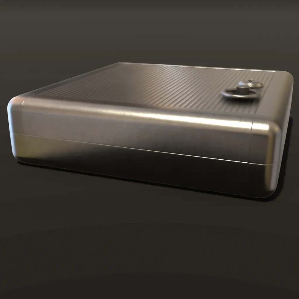 Metal Storage Box With Lock