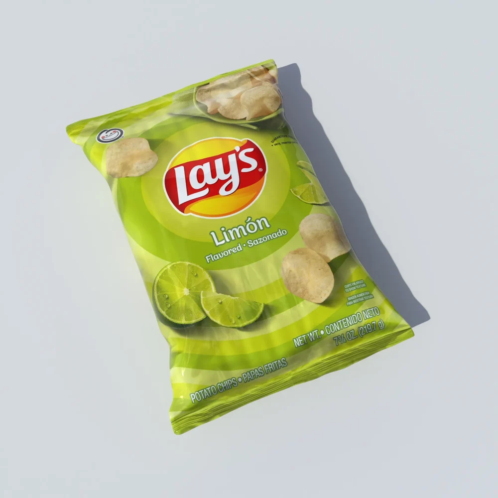 Lays Limon Chips Bag