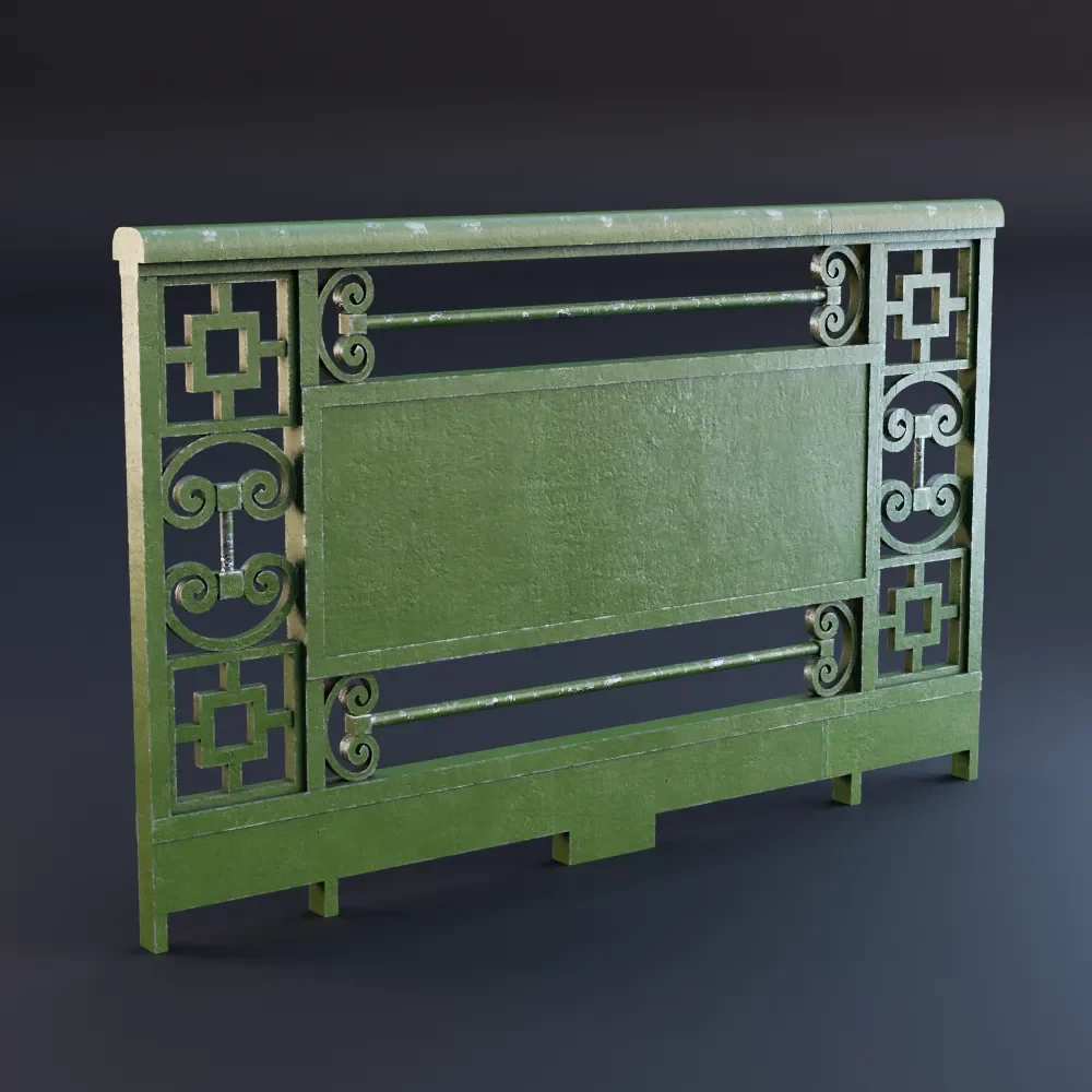 Modular Metal Fence