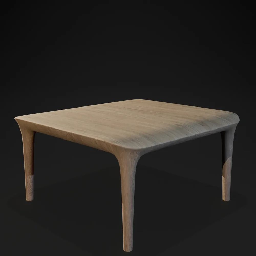 Rounded Square Coffee Table