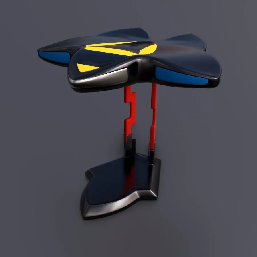 Concept Spaceship Statue