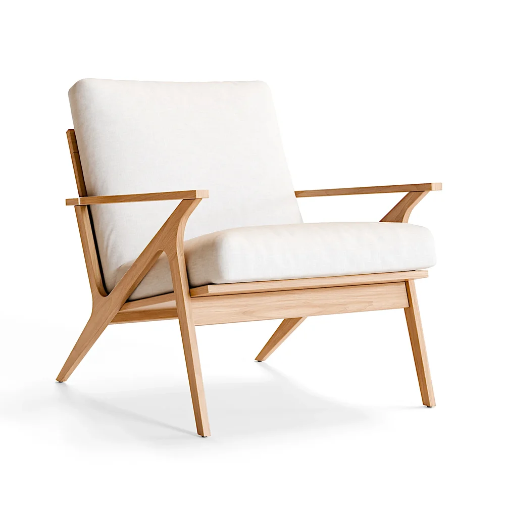 Cavett Wood Frame Chair