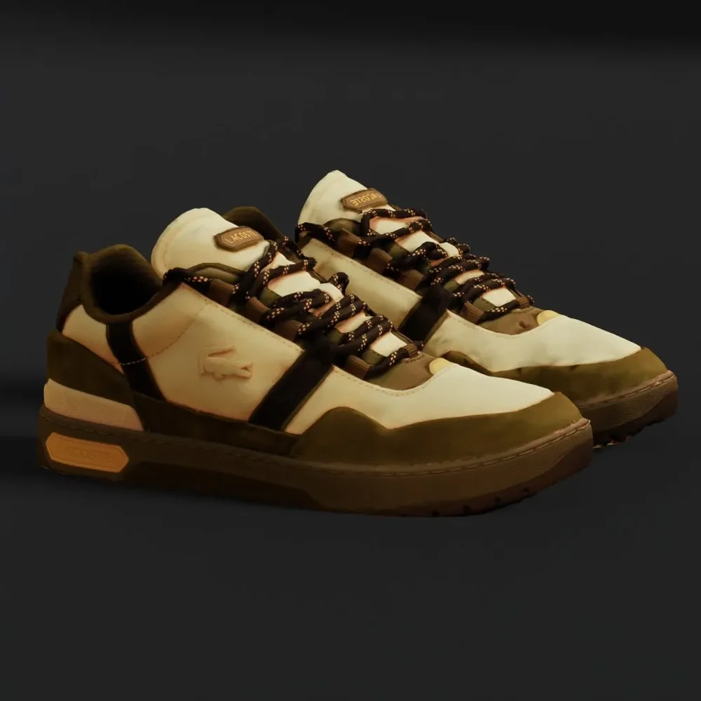 Beige Lacoste Sneakers