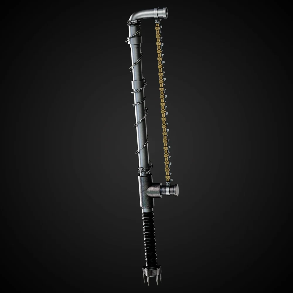 Apocalyptic Game-Ready Melee + 4k Textures | Blenderkit Series