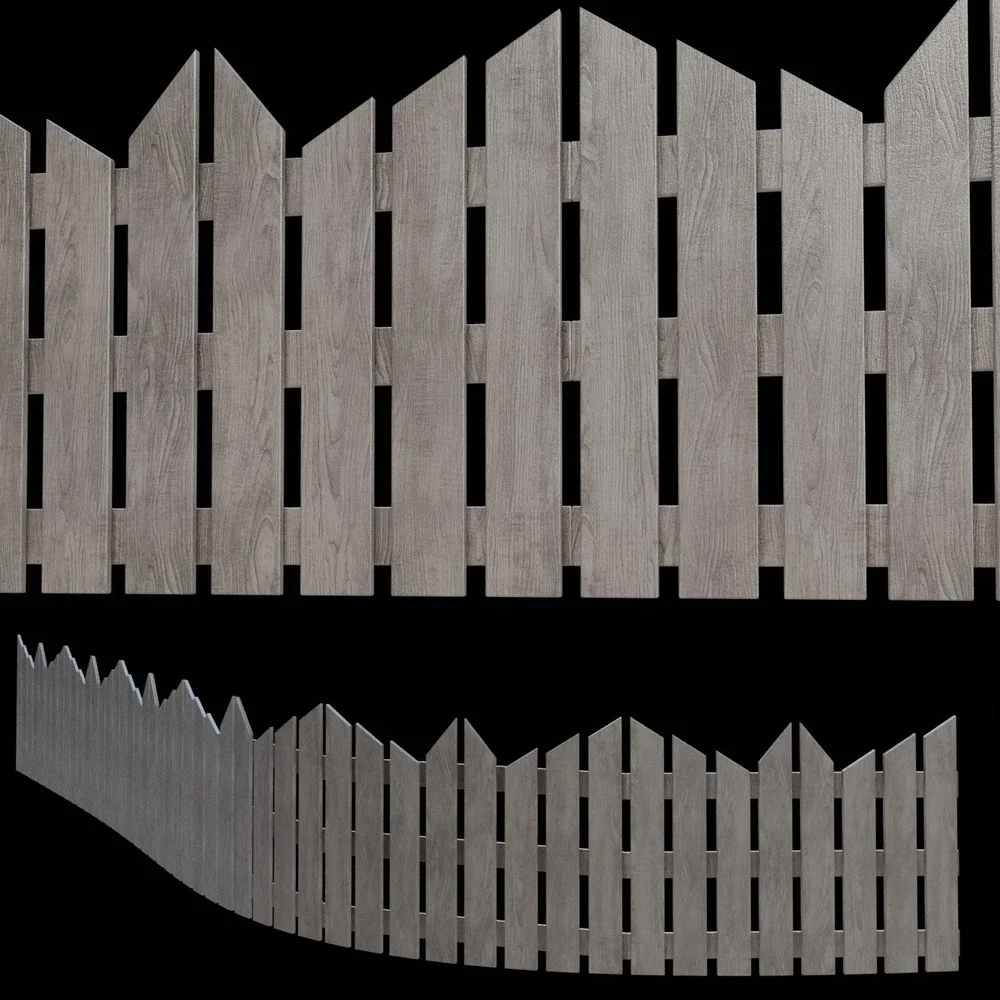 Unmodified Wooden Fence