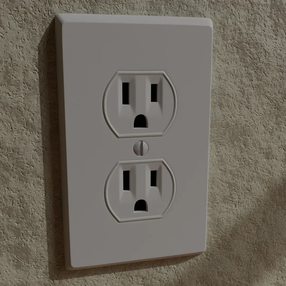 15a Electrical Outlet Duplex U.S.