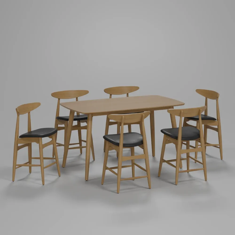Person Four Leg Dining Set