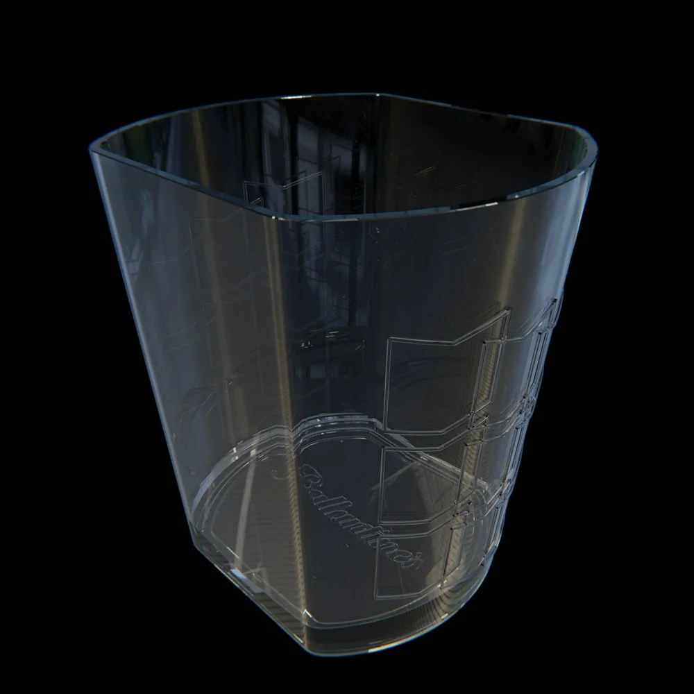 Ballantine's Whiskey Glass