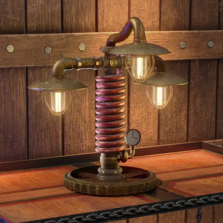 Steampunk Lamp