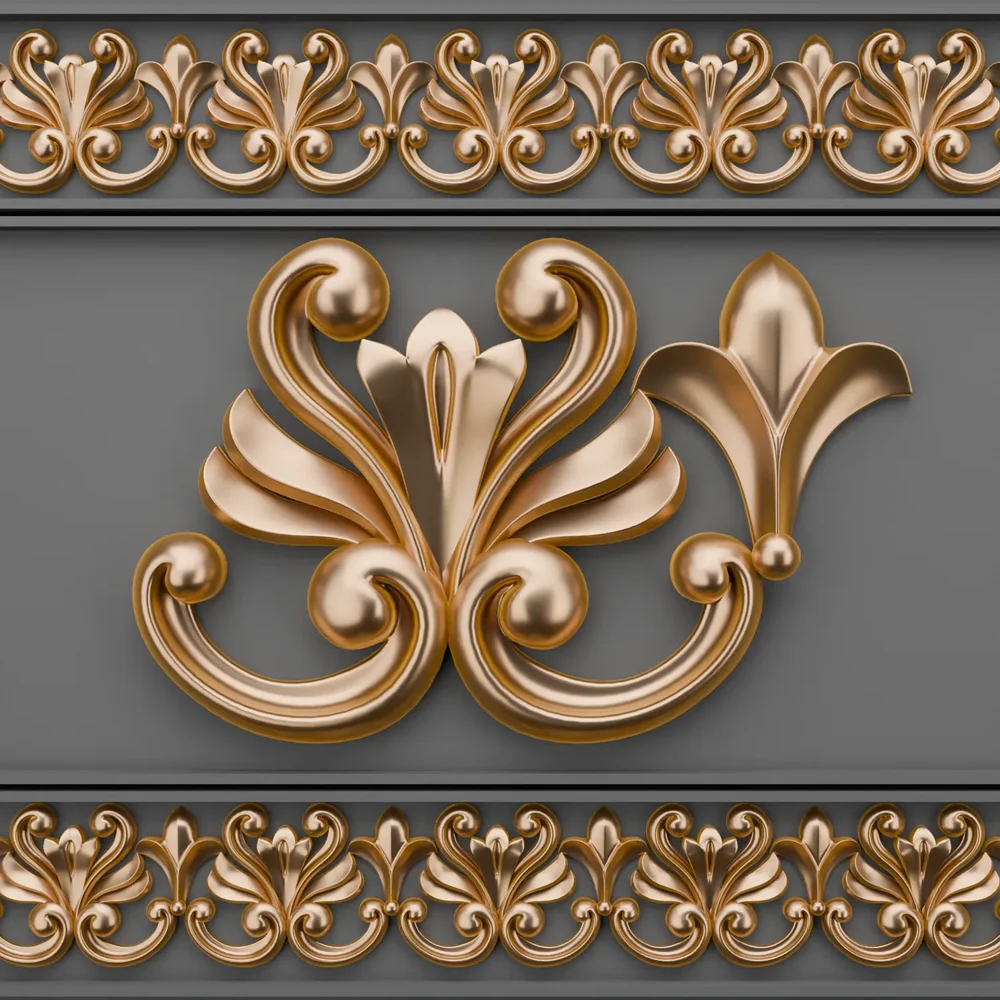 Mk Trim Ornament Vol6 24
