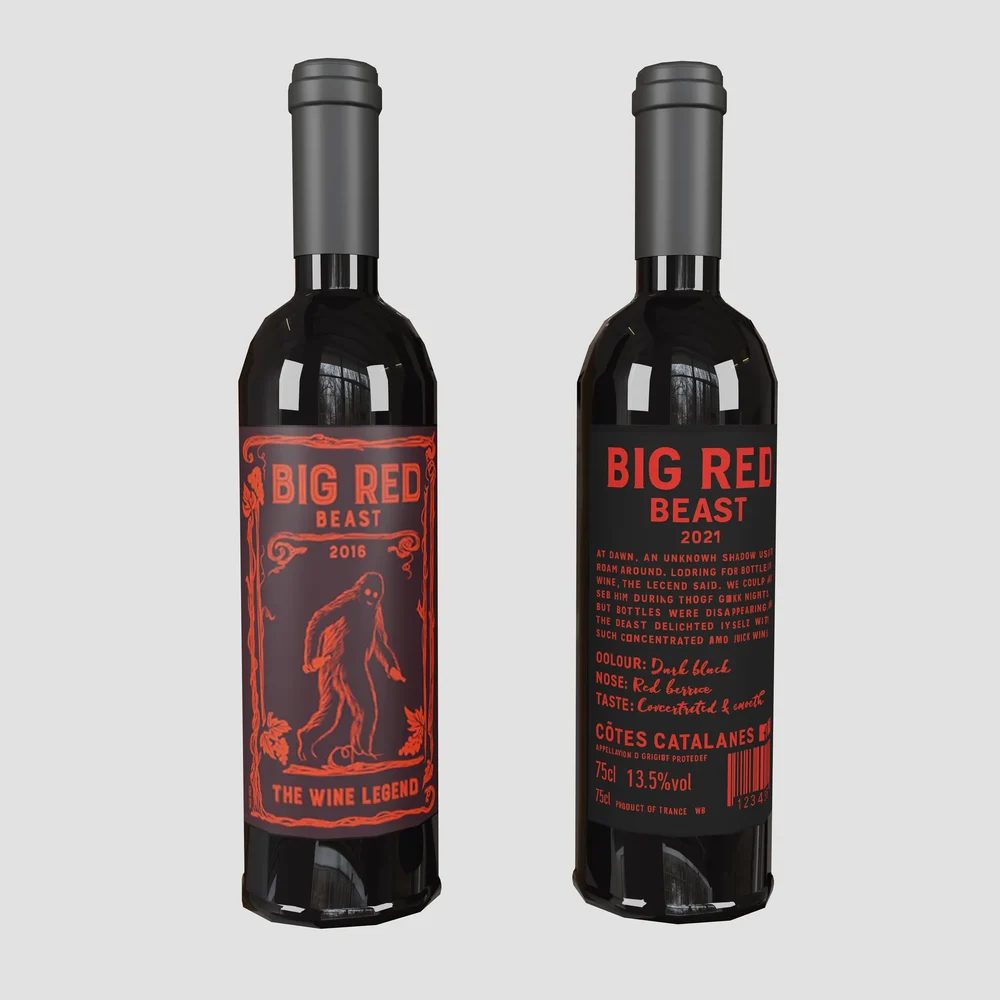 Wine Big Red Beast