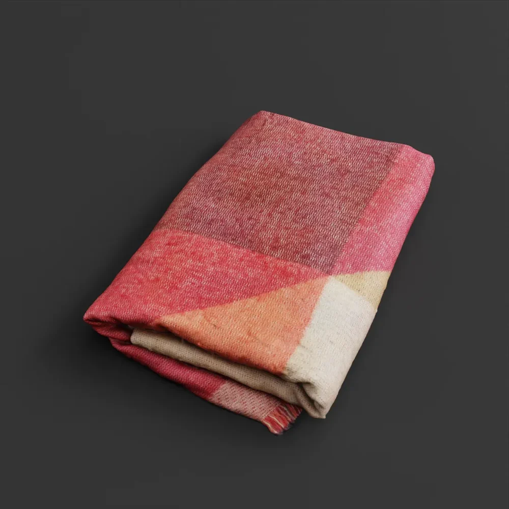 Folded Wool Blanket 91685141-46db-4c62-be7d-96ec72c1d56c