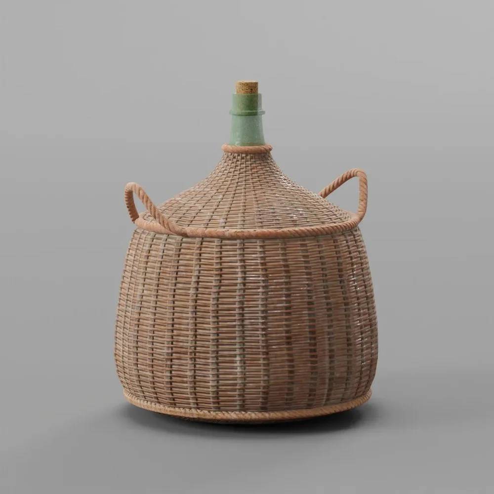 Medieval Market Bottles Wicker