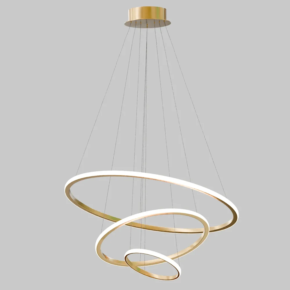 3 Rings Chandelier